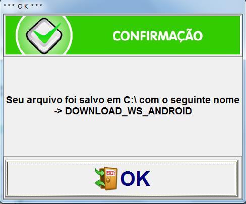 QUE O PROCESSO GEROU, aperte sim. 4.3.