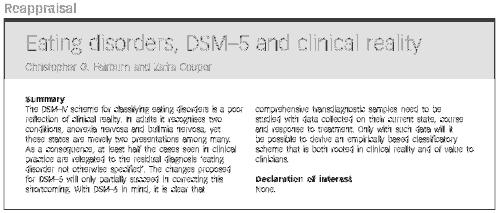 Proposta DSM-V TAs em diferentes classificações DSM-V Pica Transtorno de