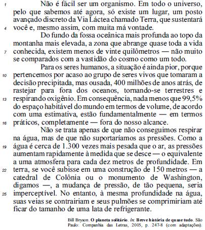 1- CESPE MEC 2015 No que se refere às estruturas linguísticas do texto II e às ideias nele