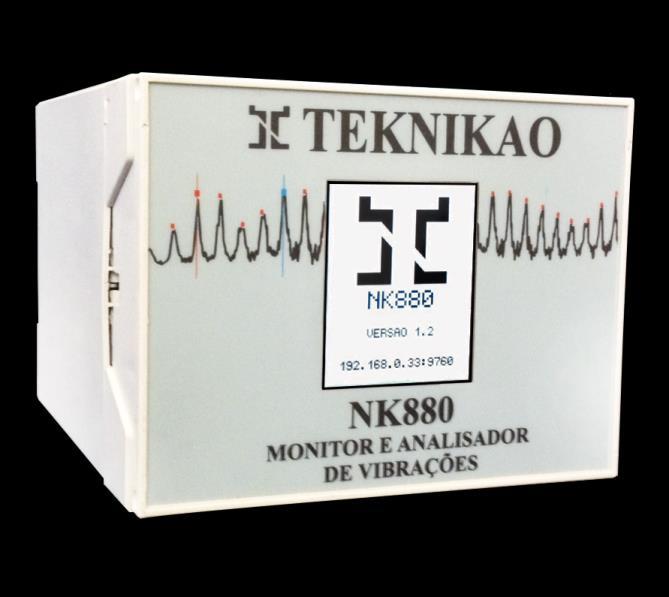 Transmissor e Analisador de Vibrações NK880