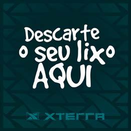 consciente e sustentável. Não jogue nada nas trilhas!