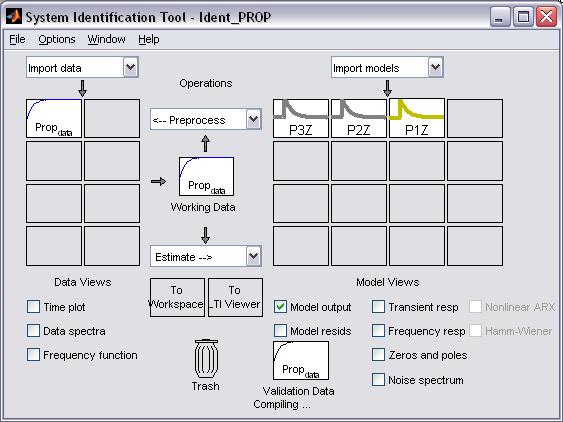 Projeto de Controladores para de Ventilação Mecânica Pulmonar Apêndice I - Identificação de sistemas do gerador de fluxo O MATLAB oferece uma ferramenta de identificação de sistemas que pode ser