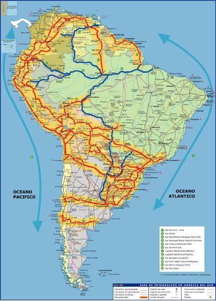 América do Sul IIRSA e os