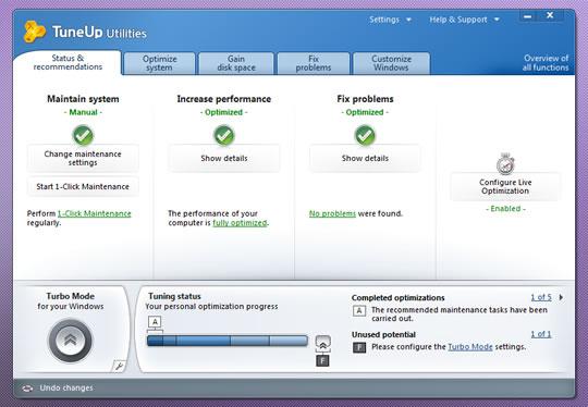 TuneUp Utilities 2011 A Chave Inglesa para o Windows Date : 29 de Novembro de 2010 Por Ricardo Pereira para o PPLWARE O Windows é fortemente influenciado pelo comportamento do utilizador, mas também