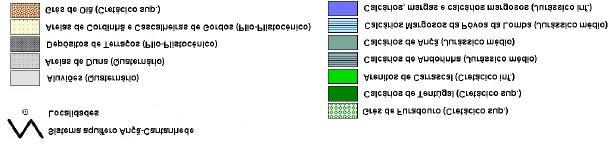1 Enquadramento litoestratigráfico do