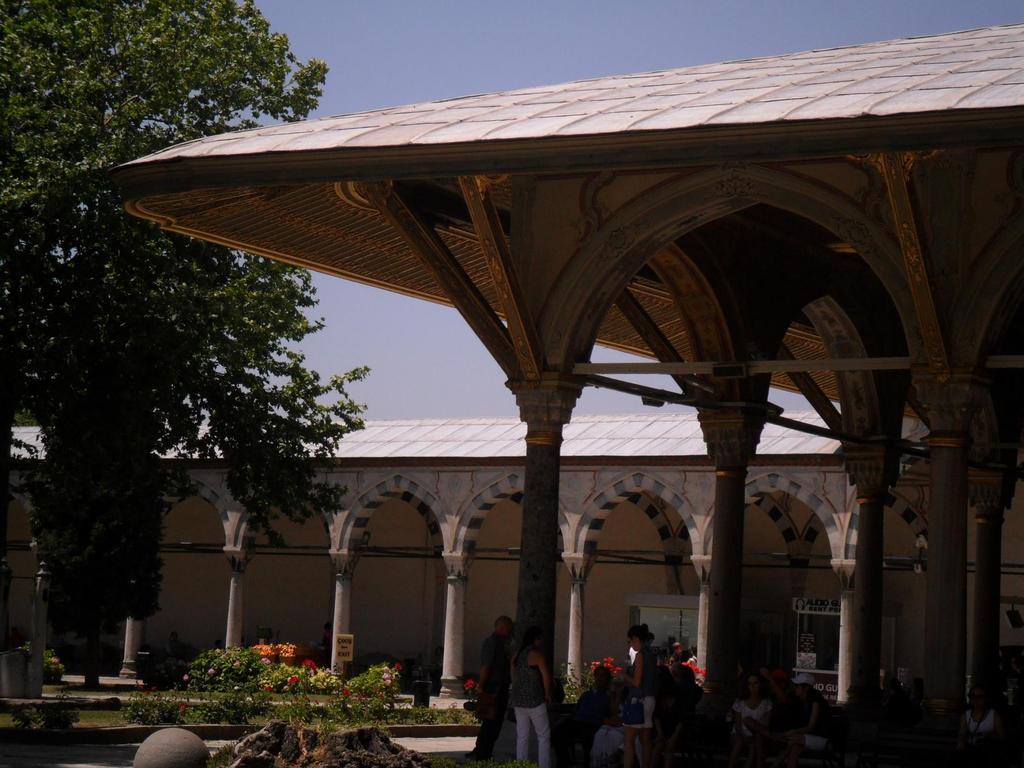 O Palácio de Topkapı, em Istambul, na Turquia.