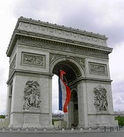 Arco do Triunfo, Paris.