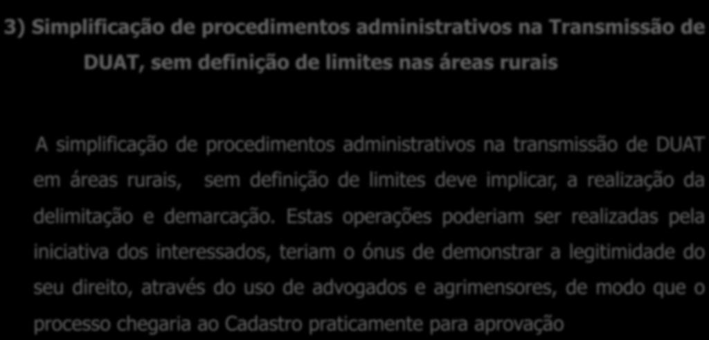 ANALISE DO PROBLEMAS E PROPOSTA DE SOLUÇÕES (Cont.