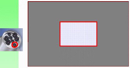 Tomada da imagem 3, cone principal (Instante: t2); (d) Tomada da imagem 4 (Instante: