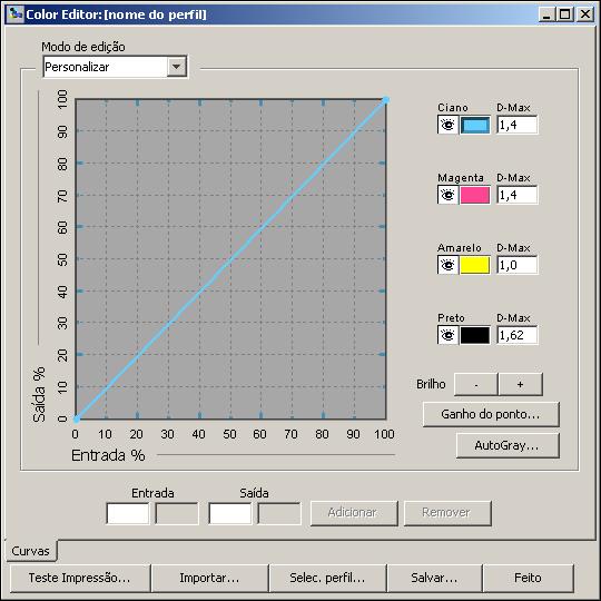 COLORWISE PRO TOOLS 23 Ajuste do equilíbrio de tons de cinza O recurso AutoGray permite usar o scanner incorporado da impressora digital como um dispositivo de medida para ajustar o equilíbrio de