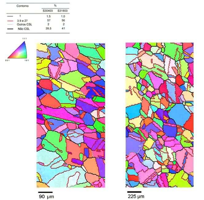 Page 14 of 23 (a) UNS S30403 1150 o C 0,7 atm 6 h (b) UNS S31803 1150 o C 0,65 atm 8 h.