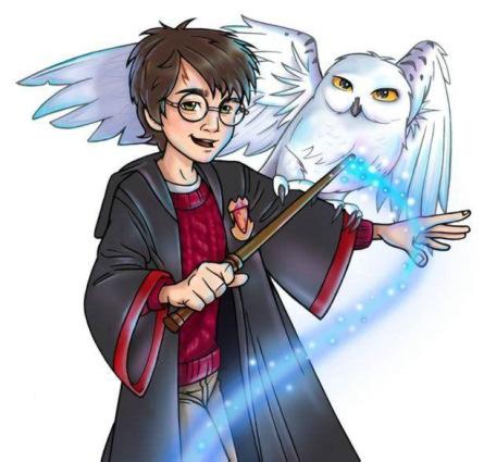 15) (0,1) Harry Potter é uma série de sete romances de fantasia escrita pela autora britânica J. K. Rowling.