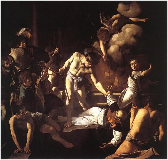 O Martírio de São Mateus, Michelangelo Merisi da Caravaggio.