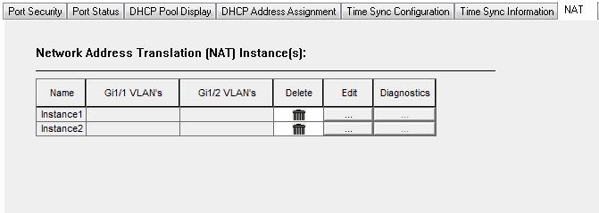 No entanto, seu endereço de sub-rede privada aparece nas propriedades de configuração do dispositivo.