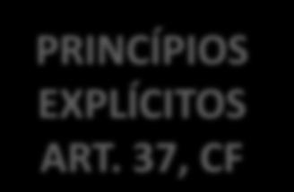 PRINCÍPIOS EXPLÍCITOS ART.