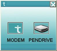 Ligue o modem ao PC. O Sistema Operativo irá reconhecer automaticamente o novo Hardware. Depois de alguns segundos surgirá a seguinte janela.