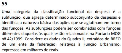 B Conforme o Manual de Contabilidade Aplicada ao Setor Público, a classificação da despesa composta por dois níveis hierárquicos é a institucional.