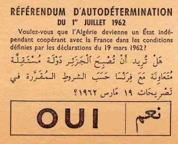 CASO DA ARGÉLIA Militares e empresários franceses contrários a independência da Argélia 1947 De Gaulle concede alguma autonomia mas mantem como parte da comunidade francesa.