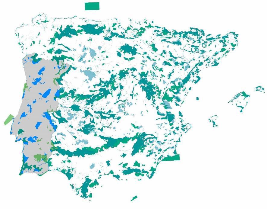 Figura 7: Relação geográfica do Sabugal com as áreas Rede Natura 2000 em Portugal e Espanha Fonte: Cotefis, 2016 C - Turismo A Região Centro, a nível de turismo, detém uma grande diversidade de