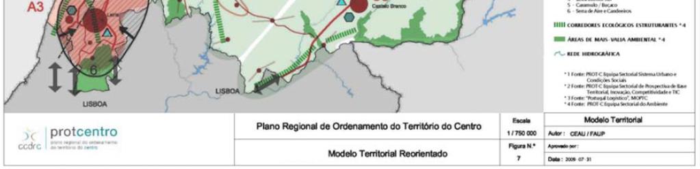 de redes/projetos tematizados de expressão regional, nacional, transfronteiriça ou internacional (rotas turísticas, produtos com denominação de