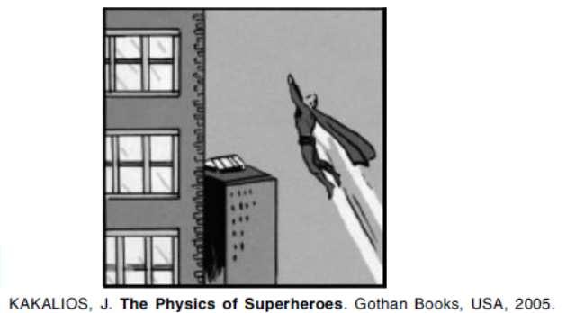 17. (ENEM CANCELADO 2009) O Super homem e as leis do movimento.