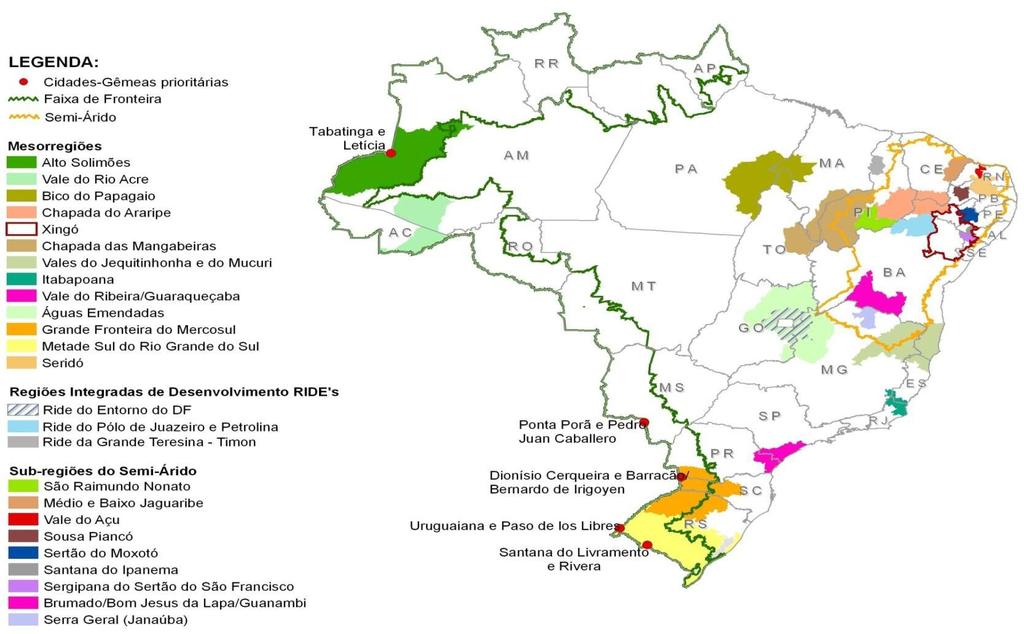 Política Nacional de Desenvolvimento Regional PNDR Propõe o desenvolvimento