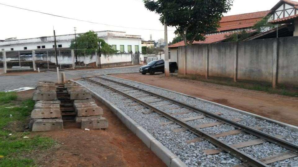 locomotiva 327, com troca da chapa da parte superior do tanque de água