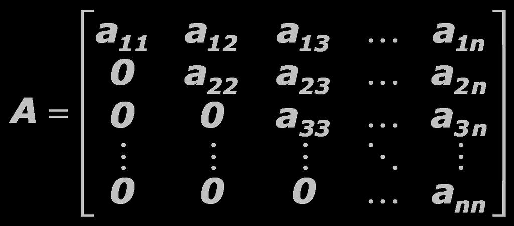 Sistems Lineres Sistems Tringulres: Possibilidde