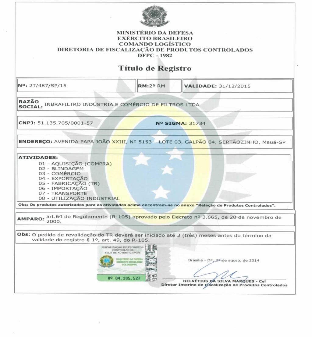 Certificações