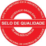 11.2 - SELO DE QUALIDADE Ao Laboratório Participante ativo que após um ano de avaliação consegue a classificação Excelente ou Boa, é dada a oportunidade de adquirir