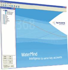 Monitorização WaterMind 6 A Aplicação de Monitorização WaterMind verifica de forma contínua