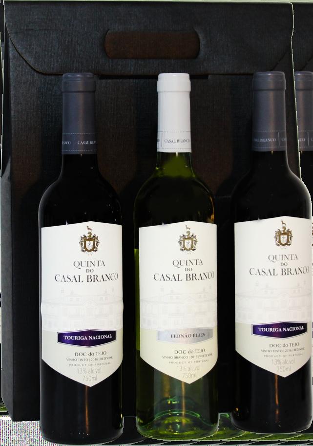 a produzir vinho desde 87 2 Garrafas de Quinta do Casal Branco Touriga