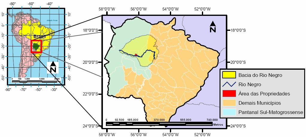 Figura 1- Localização da área de estudo. Figura 2 