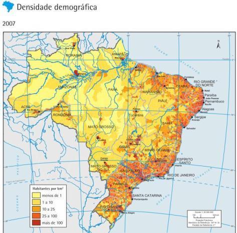 principais produtos agrícolas, tipos de indústria etc.