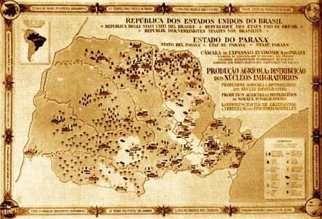 Mapas históricos - apresentam