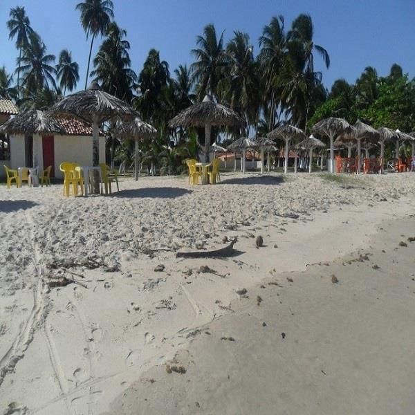 FIGURA:02 Ocupação irregular em área de uso comum, na zona costeira do município de Paripueira, Alagoas.