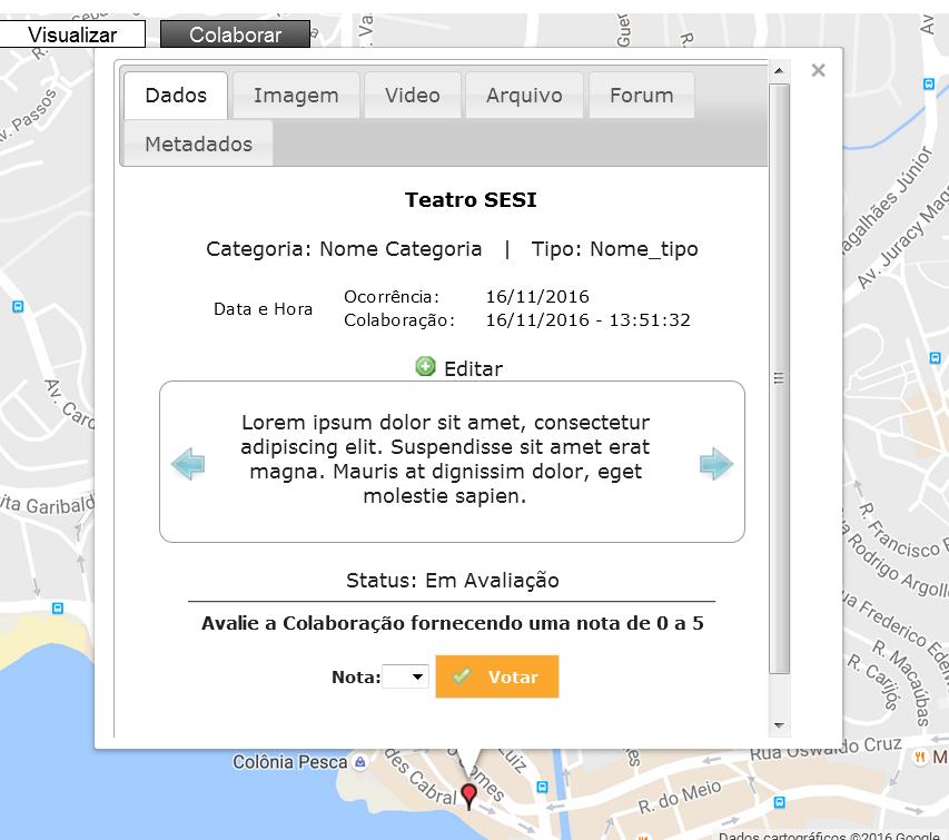 de manipular dados geográficos.