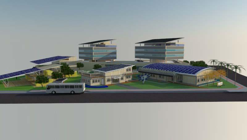 Plano de expansão do laboratório Fotovoltaica/UFSC Área ocupada