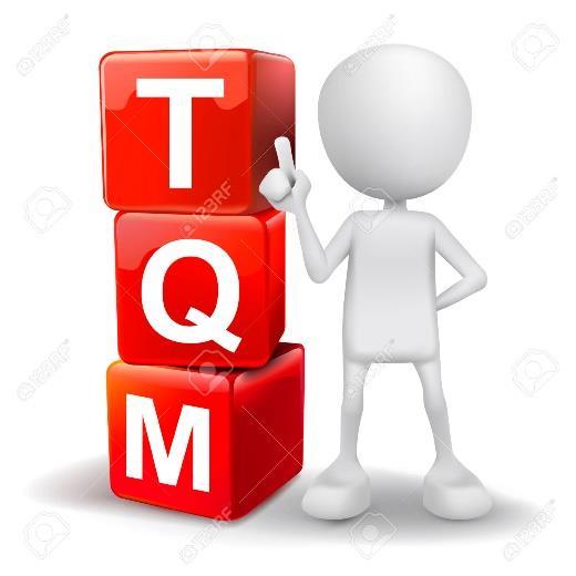 Qualidade Muitas empresas estão utilizando o conceito de gestão da qualidade total (TQM) para fazer da qualidade uma responsabilidade de todas as pessoas da organização.