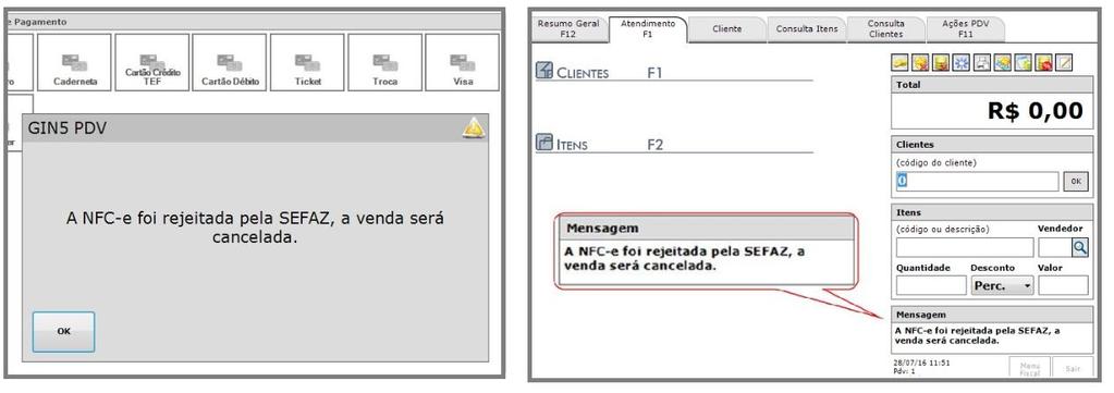 Página:16 Dessa forma, é possivel ter um maior controle do motivo e origem do cancelamento de uma