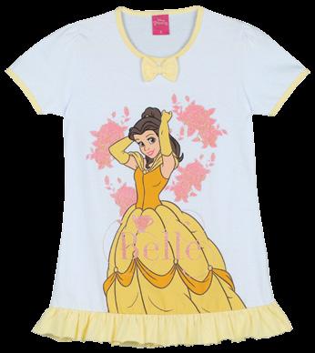 21275-001 CAMISOLA MANGA CURTA PRINCESAS 1130