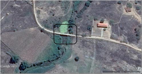 Figura 1 Localização da ponte analisada (Fonte: Google Earth).
