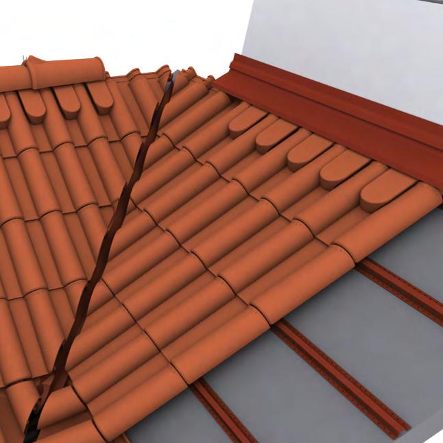 It contributed to the optimization of ceramic roofs adding important features to their performances: longevity of the roof tile and of