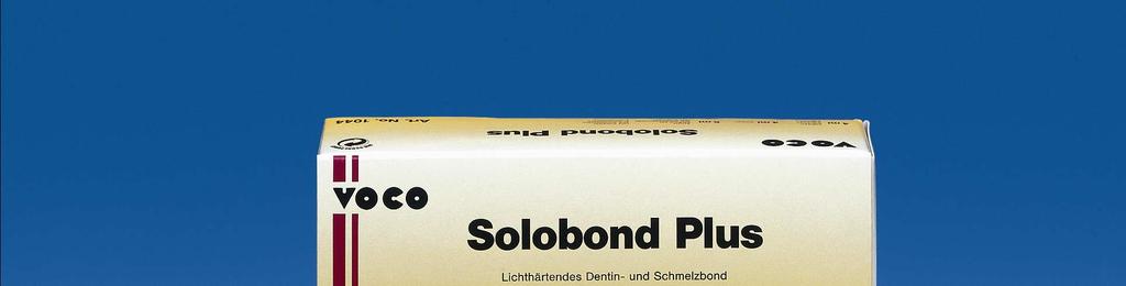 Solobond Plus Ceramic Bond NOVO Adesivo dentina / esmalte universal, fotopolimerizável Silano adesivo