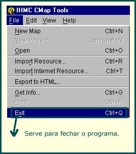 OBS: Não esqueça que para fazer qualquer modificação no seu mapa ele precisa estar no modo