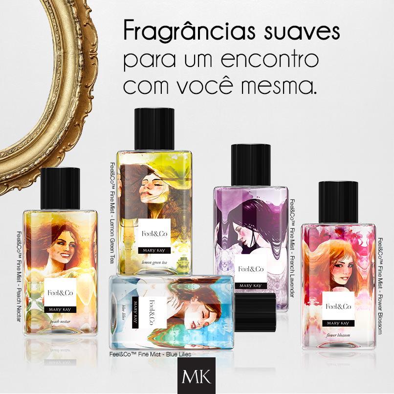 PRINCIPAIS FRAGRÂNCIAS Fragrâncias delicadas e suaves, super indicadas para os climas mais quentes do ano.