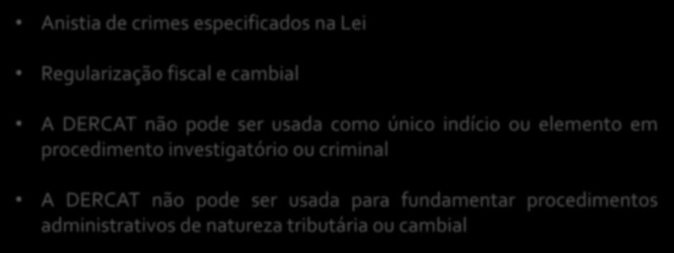 6.2. Segurança jurídica da Lei Anistia de crimes especificados na Lei Garantias ao