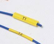 Luvas Termocontráteis PermaSleeve para fios e cabos (B42) Durabilidade de marcadores, permanência e estética.