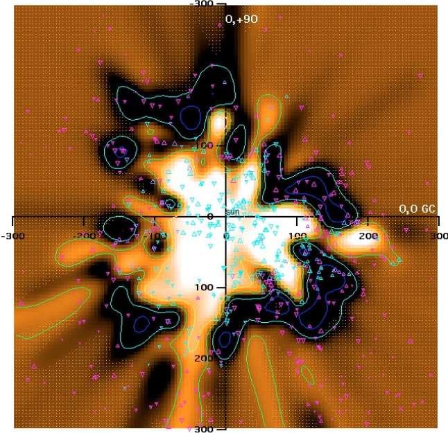 Catalog of absorptions towards 1857 early-type stars within