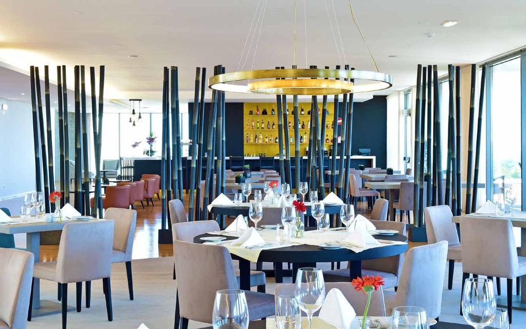 RESTAURANTS & BARS The bar and restaurant at the Pestana Algarve Race honour some of the biggest names of the international tracks.